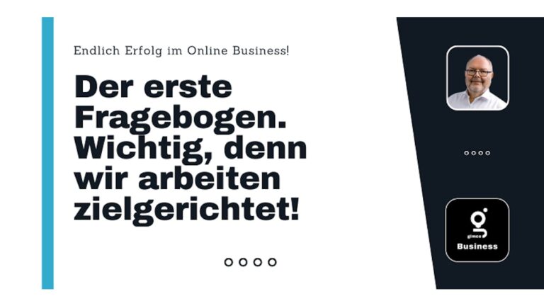 Ohne Ziel, kein Plan.