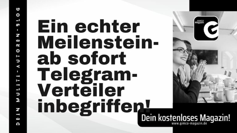 Dein Plus als Autor*in: Auf Wunsch eigene Telegram-Gruppe bzw.…