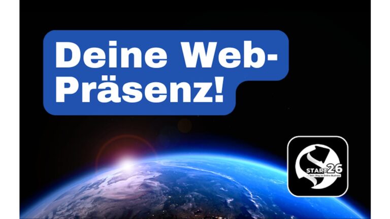 Die Lösung, um Dich im Internet zu zeigen!