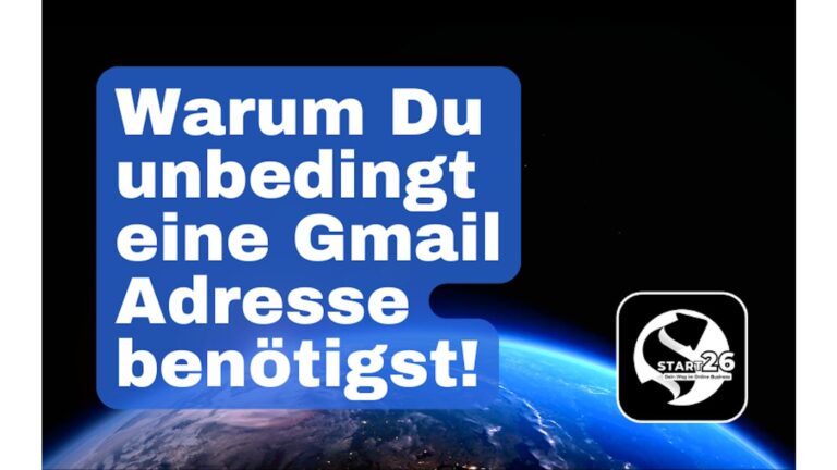 Warum Du über eine Gmail Adresse nachdenken solltest!?