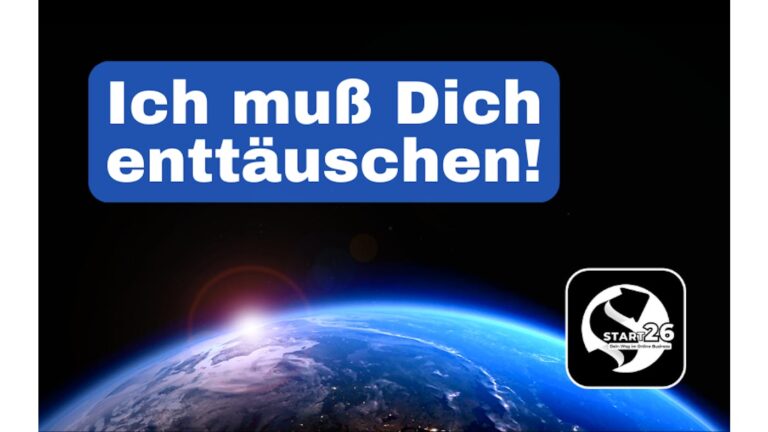 Der harte Boden der Realität!