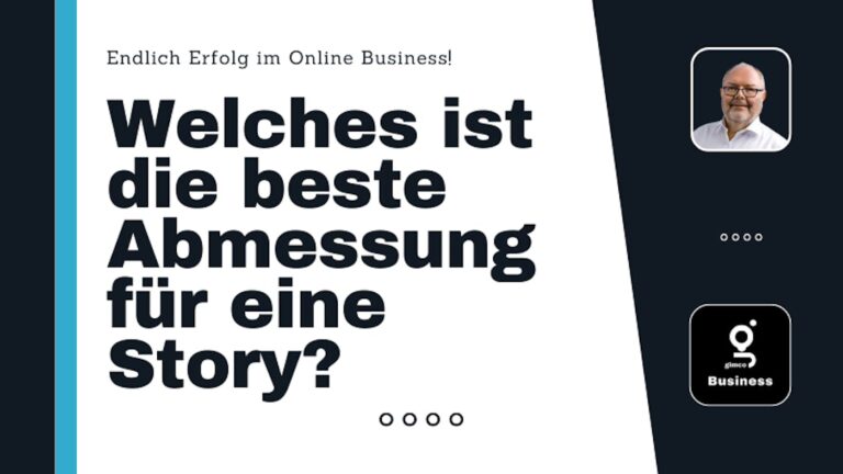 Wichtig, wenn Du regelmäßig mit Stories arbeitest!