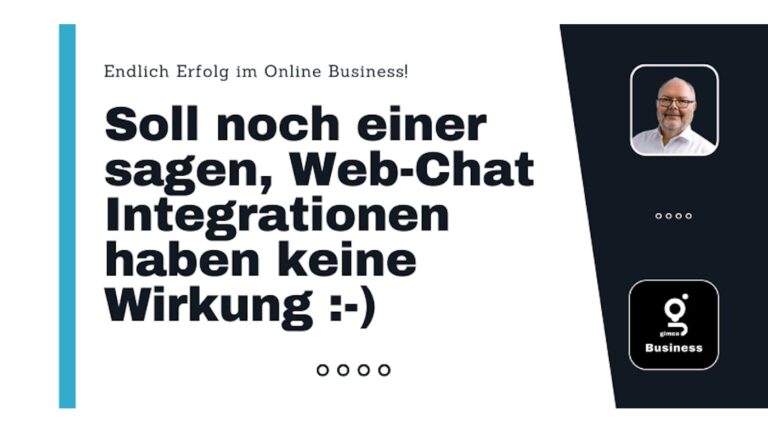 Gerade erst installiert, schon die ersten Leads …