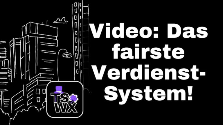 Warum Du mit TSWX eines der fairsten Verdienst-Systeme bekommst?