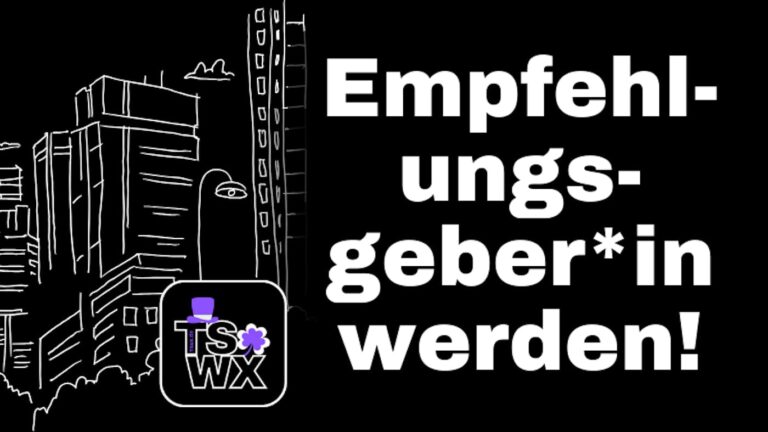 Noch mehr profitieren: Empfehle TSWX einfach weiter, indem Du…