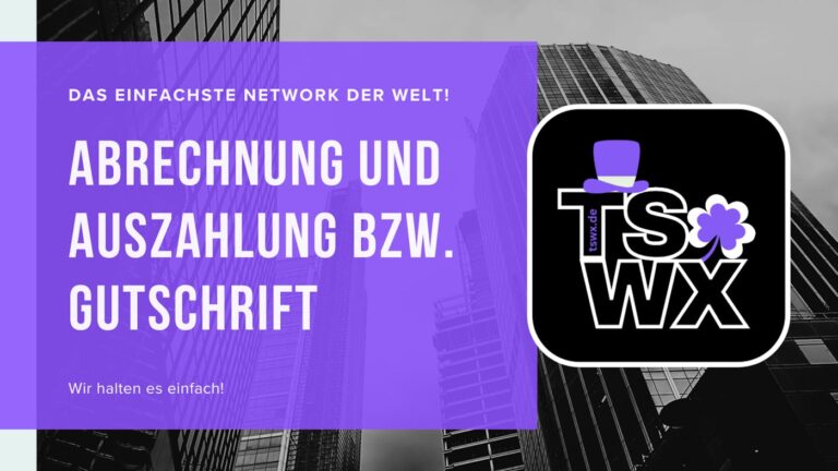 Wichtige Infos zum Thema Abrechnung und Gutschrift bzw. Auszahlungen…