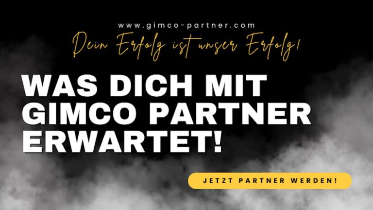 GIMCO Partner: Wenn Du bereits ein Business betreibst und wir…