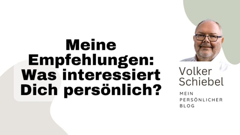 Ein breites Spektrum: Meine Empfehlungen!