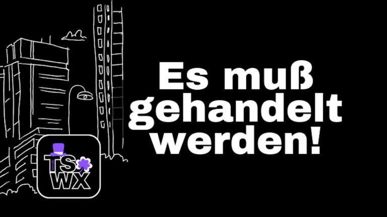 Eine vielleicht nachdenkliche Message.
