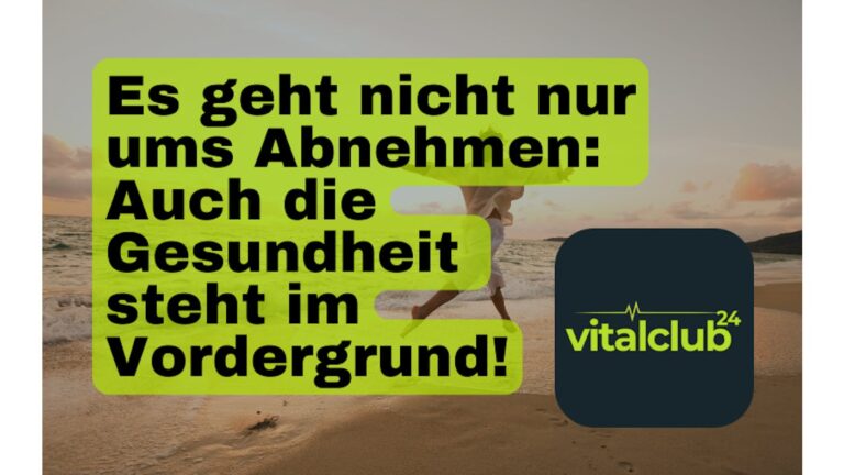 Bei VitalClub24 dreht sich nicht Alles um´s Abnehmen!