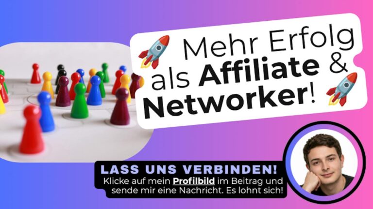 🚀 Mehr Erfolg als Affiliate & Networker! 🚀